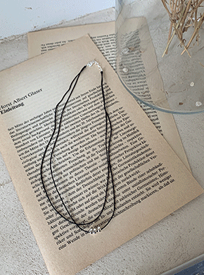 Small three-ring Necklace (Silver)