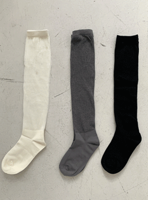  Edge see-through long socks