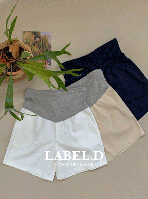 [LabelsD]Good Cotton Half Pants*Maternity