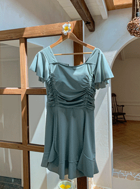 Maternity*Tulip Skirt Swimsuit