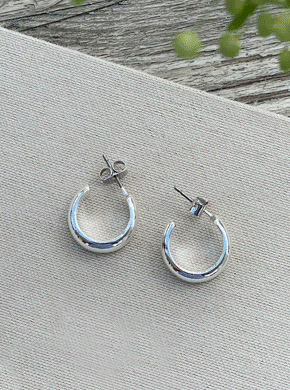 modern ring earring