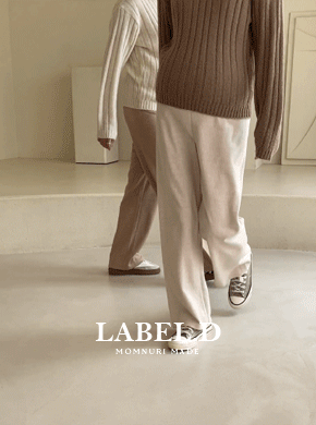 <FONT COLOR=RED>[20% discount for production opening]</font><BR> [LabelsD]Soft, elasticated wide pants*Maternity