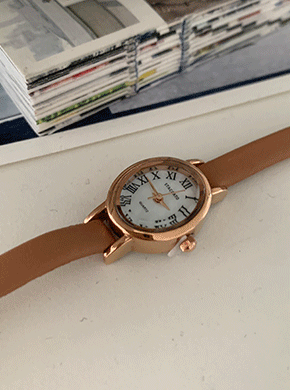 Ellipse Gold Frame Clock