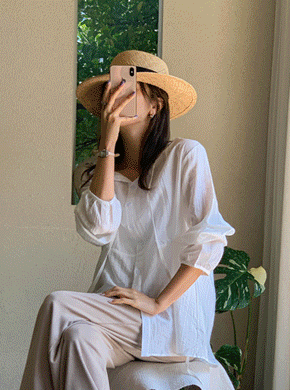 Maternity*Leotri Summer Blouse