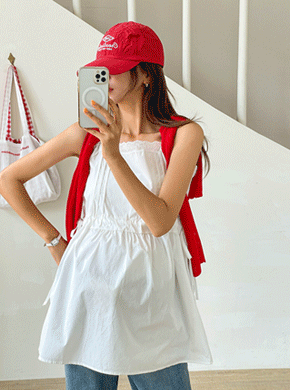 Maternity*Girls Dream Strap-Adjustable Nashi Blouse
