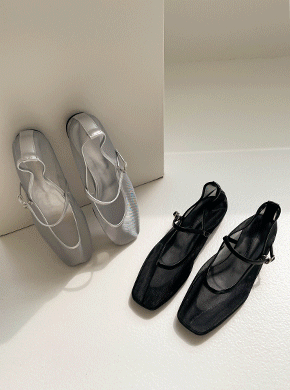 Mesh Mary Jane Shoes