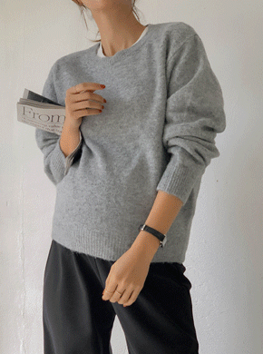 Maternity*Hershey Round Wool Knit