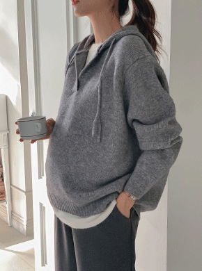 Maternity*Hiren layered Knit Hood