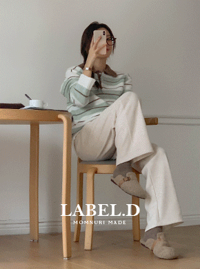 <FONT COLOR=RED>[15% discount for individual sessions]</font><BR> [LabelsD]Snow Cheese Mink Wide Pants*Maternity