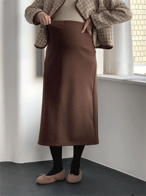 Maternity*Mongle Mink High Banding Rong Skirt