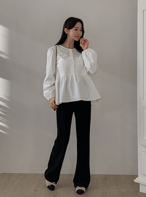 Maternity*Work look napping long boot cut