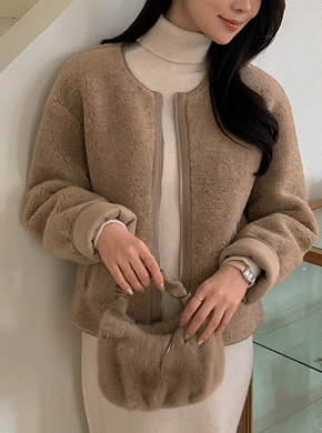 Maternity* Lake Fur Jacket