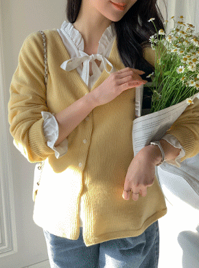 Maternity*Flare Holgarment Cardigan