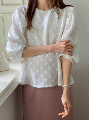 Maternity*Sweet Puff Blouse