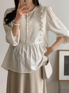 Maternity*Vanilla Scented Blouse