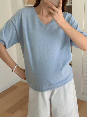 Maternity*More Cotton Loose Fit Knit (2 Types)