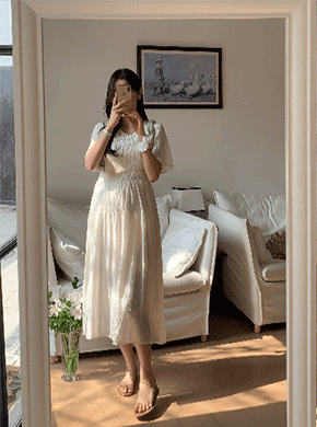 Maternity*Milk Smoke One Piece