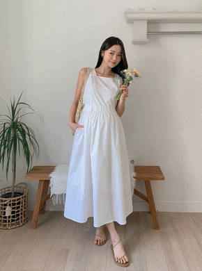 Maternity*Sky Garden string One Piece