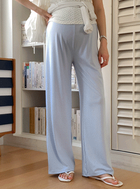 Maternity*Crush High-Banding Wide Pants